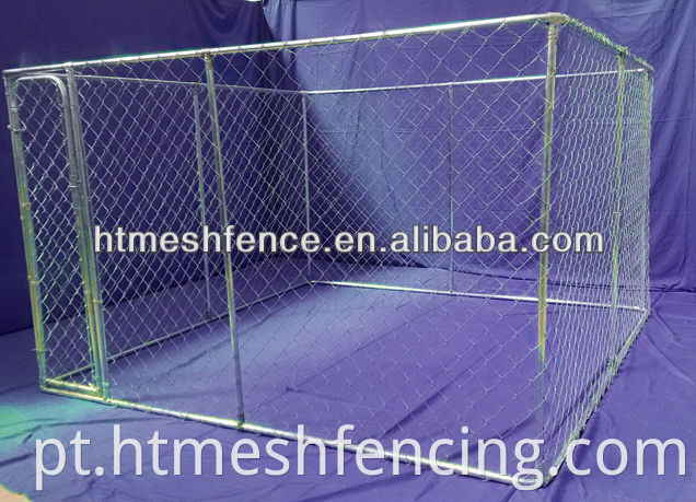 Chain Link Dog Cage para cão pesado canil canil galvanizado House